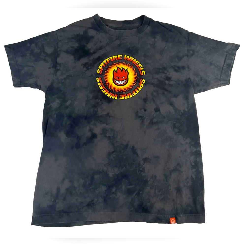 Spitfire Wheels T-Shirt Men's Medium Short Sleeve Graphic Crew Neck
